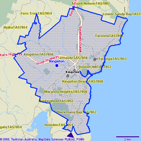 Kingston Map